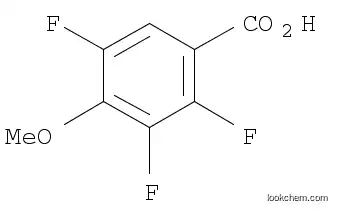 Molecular Structure of 1003709-67-8 (4-METHOXY-2,3,5-TRIFLUOROBENZOIC ACID)